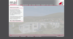 Desktop Screenshot of mai-raumausstatter.de
